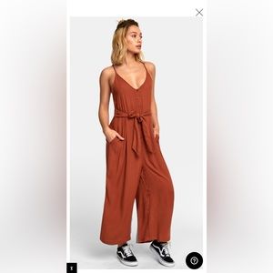 RVCA Island Wide Leg Jumpsuit